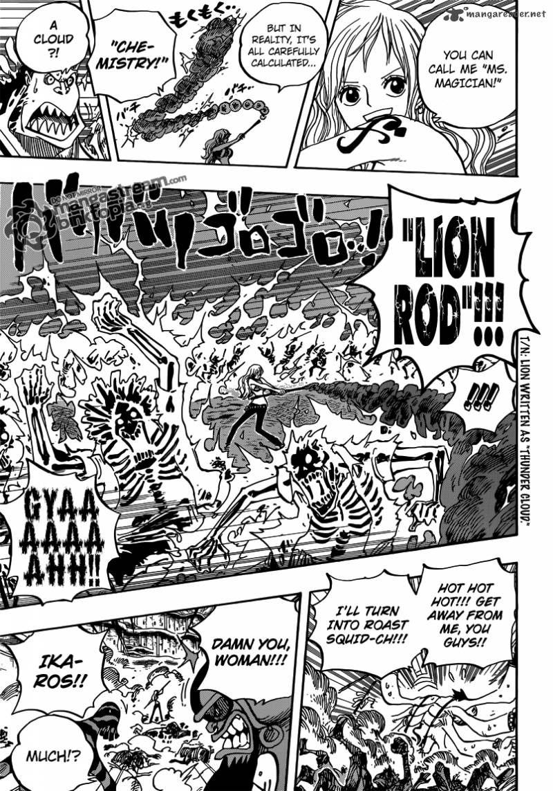 One Piece Chapter 640 page 3