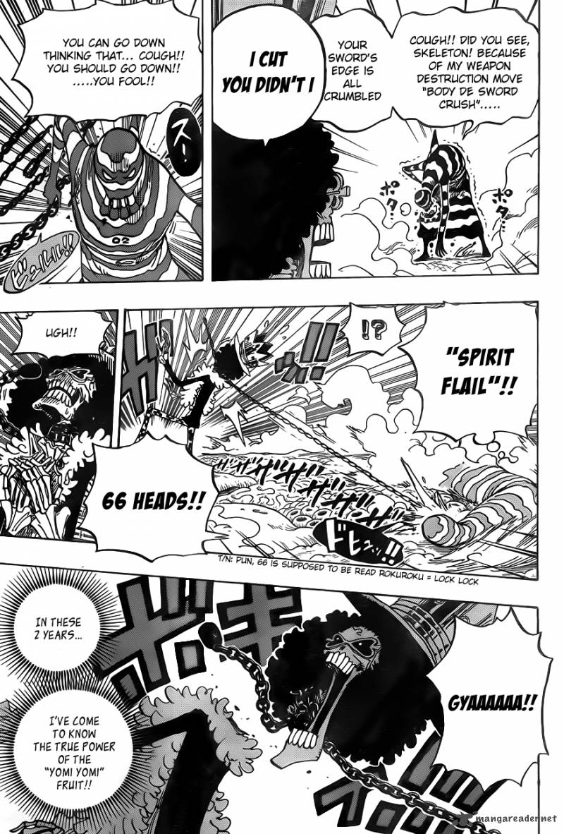 One Piece Chapter 643 page 7