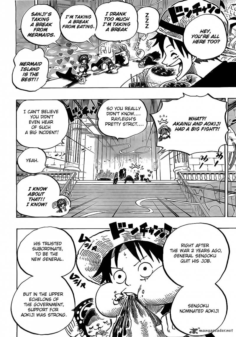 One Piece Chapter 650 page 4