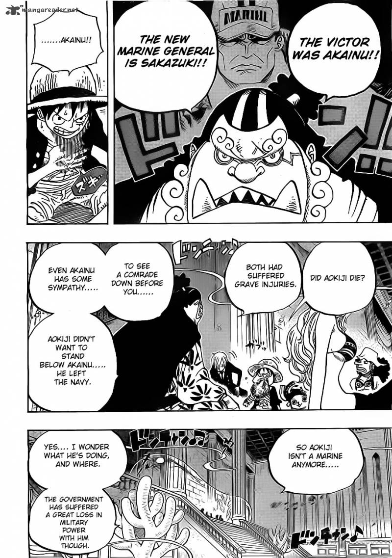 One Piece Chapter 650 page 6
