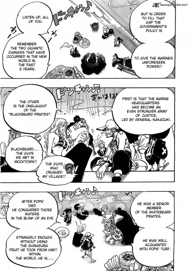 One Piece Chapter 650 page 7