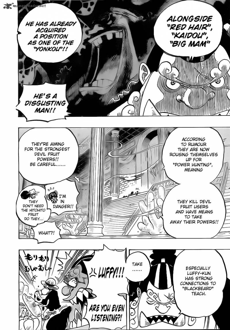 One Piece Chapter 650 page 8