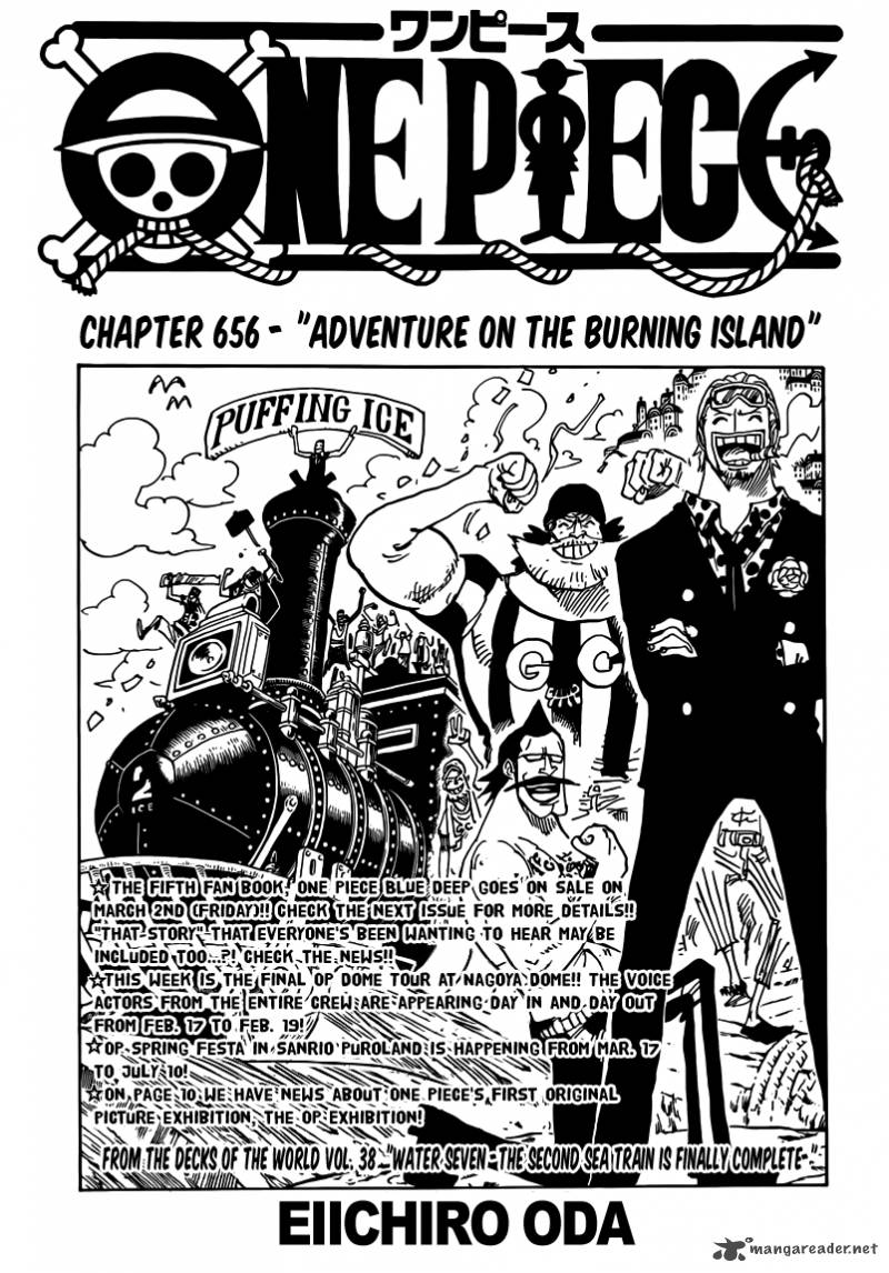 One Piece Chapter 656 page 1