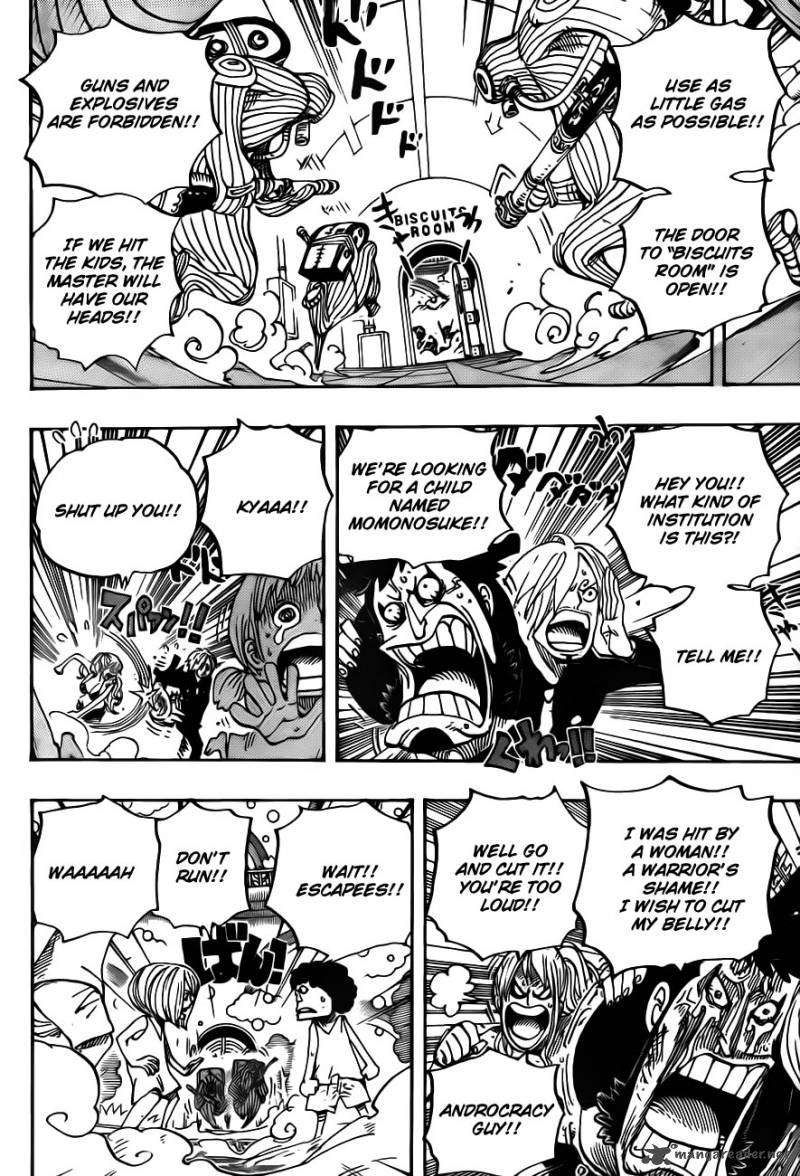 One Piece Chapter 658 page 4