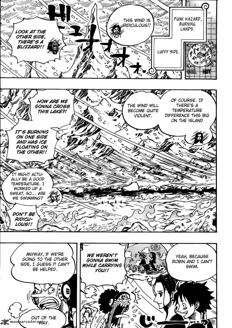 One Piece Chapter 659 page 5