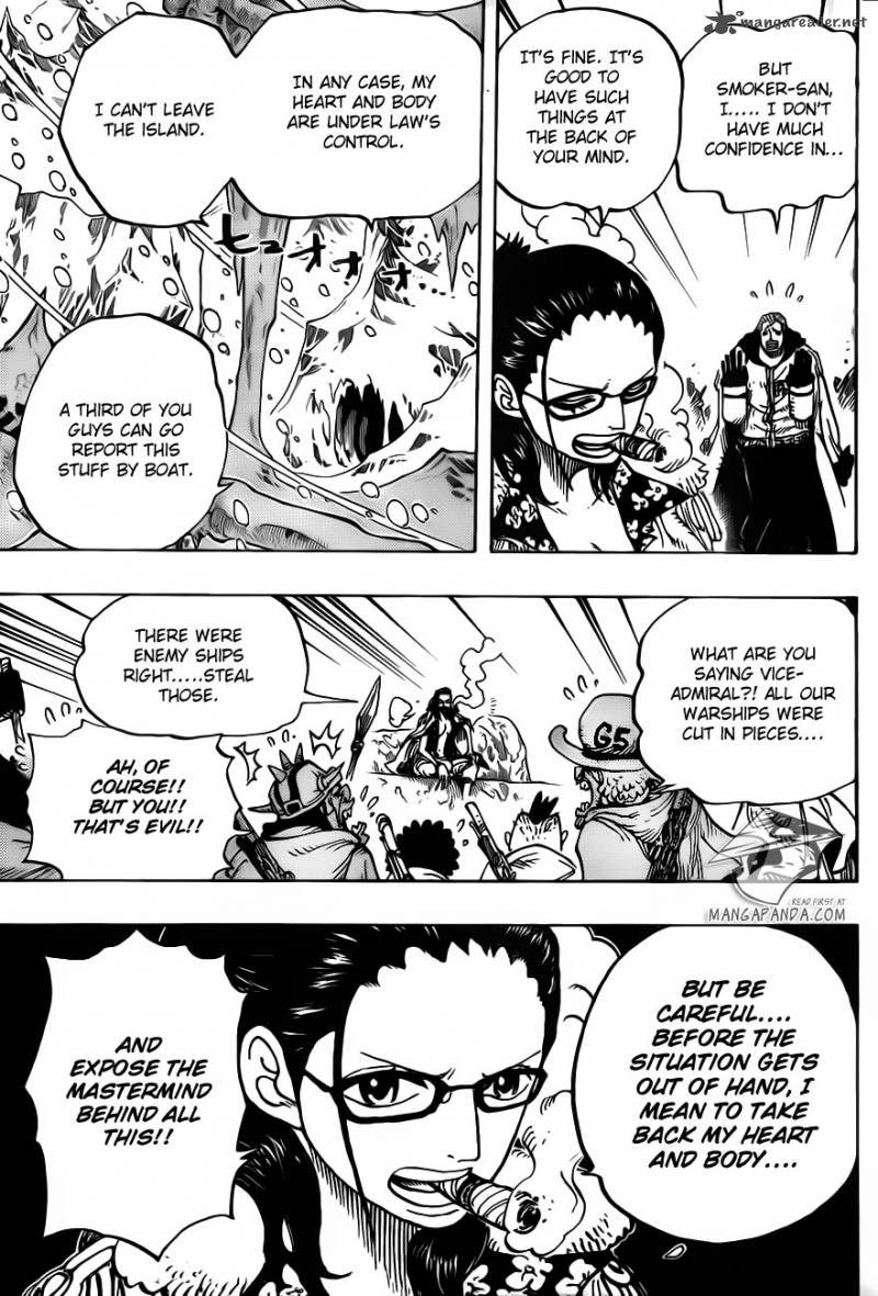 One Piece Chapter 664 page 6