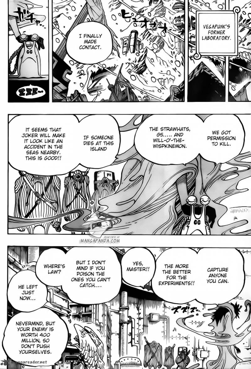 One Piece Chapter 664 page 7