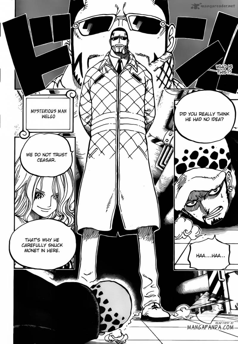 One Piece Chapter 672 page 2