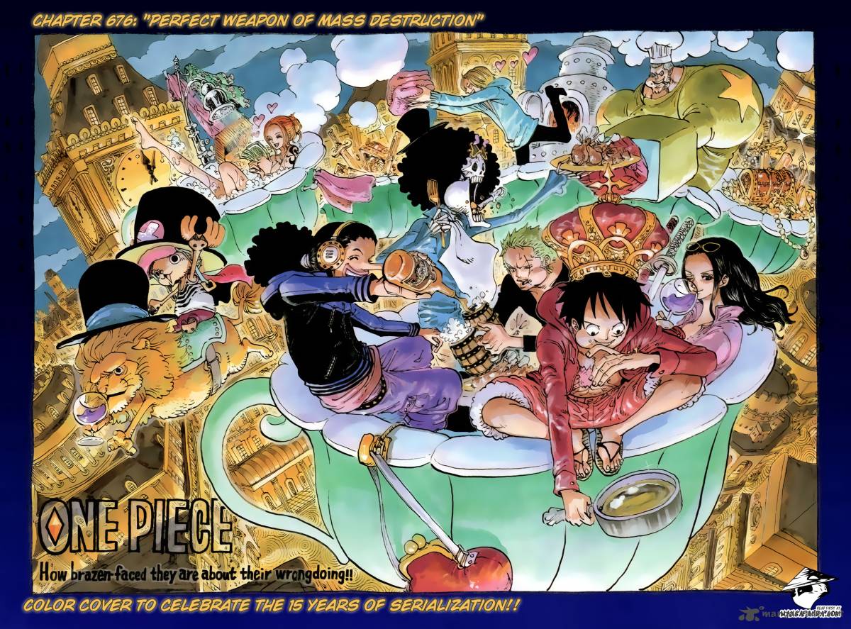One Piece Chapter 676 page 3