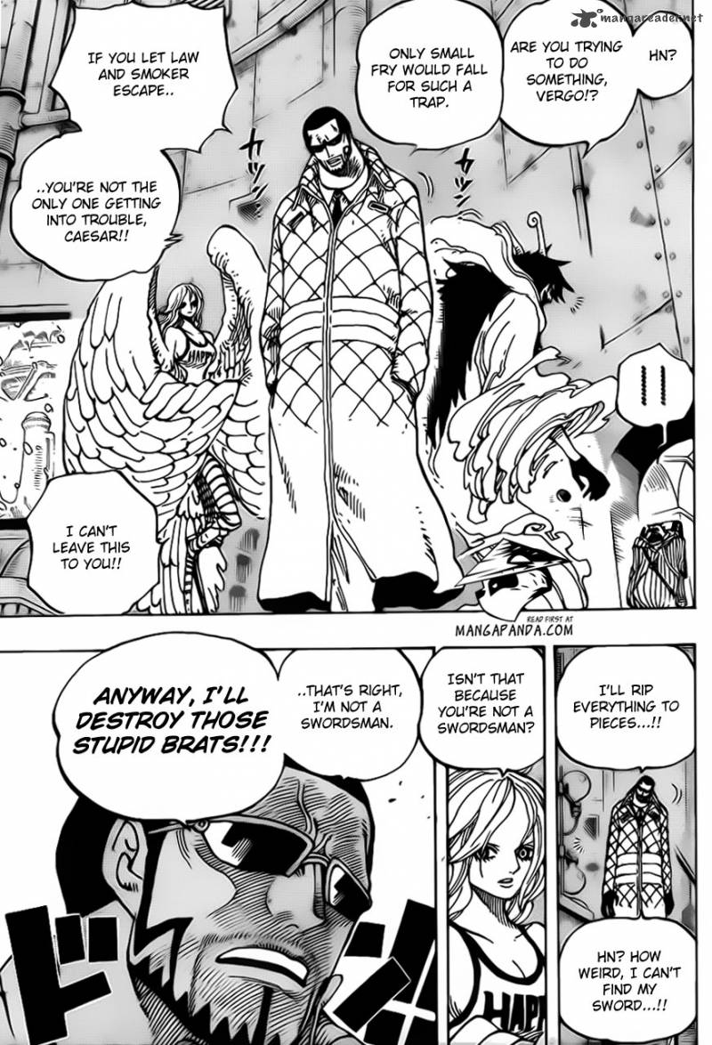 One Piece Chapter 679 page 8