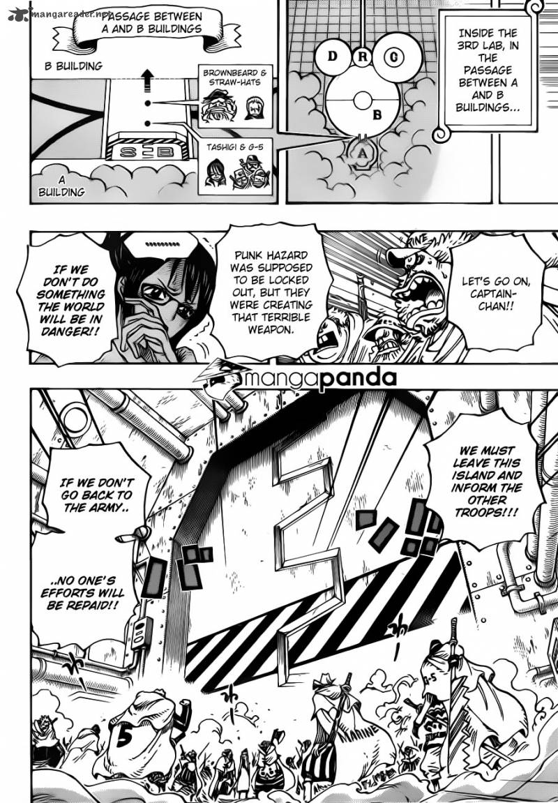 One Piece Chapter 680 page 7