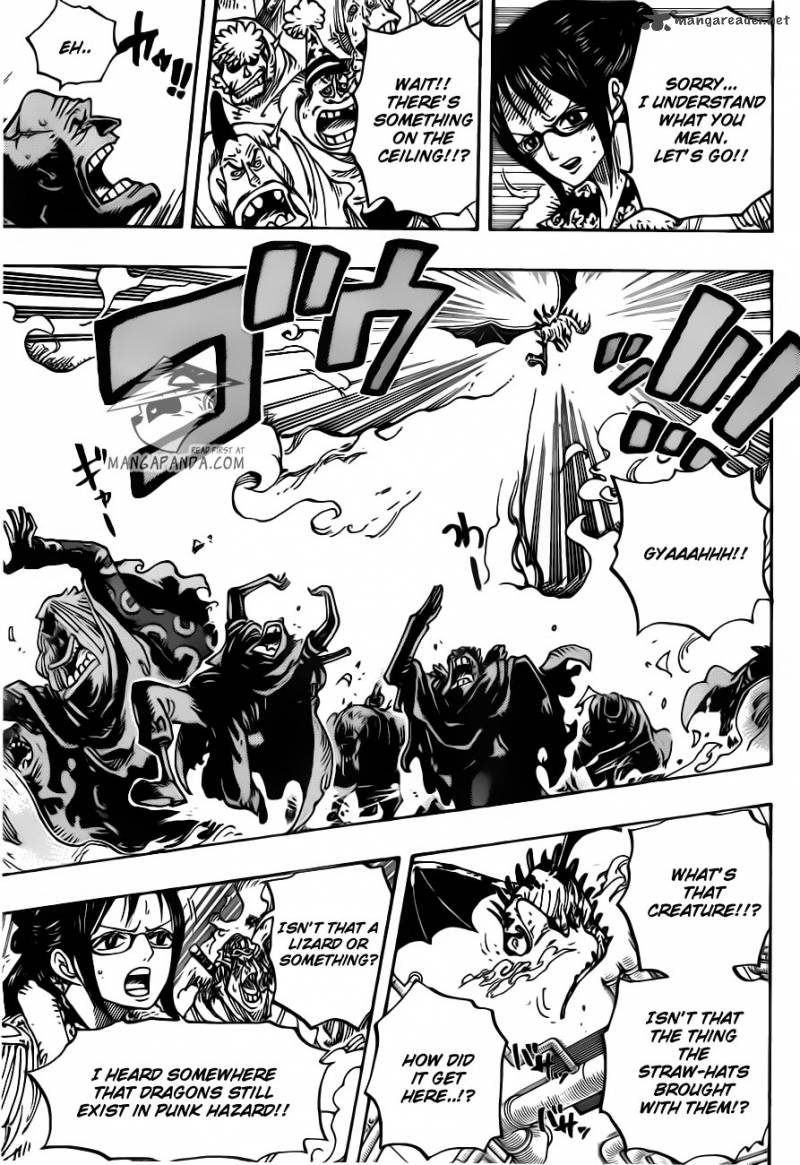 One Piece Chapter 680 page 8