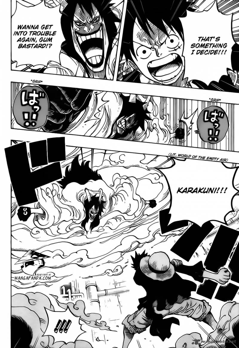 One Piece Chapter 681 page 6