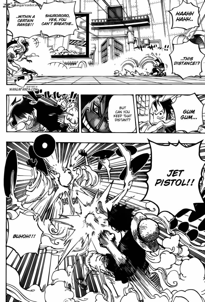 One Piece Chapter 681 page 8