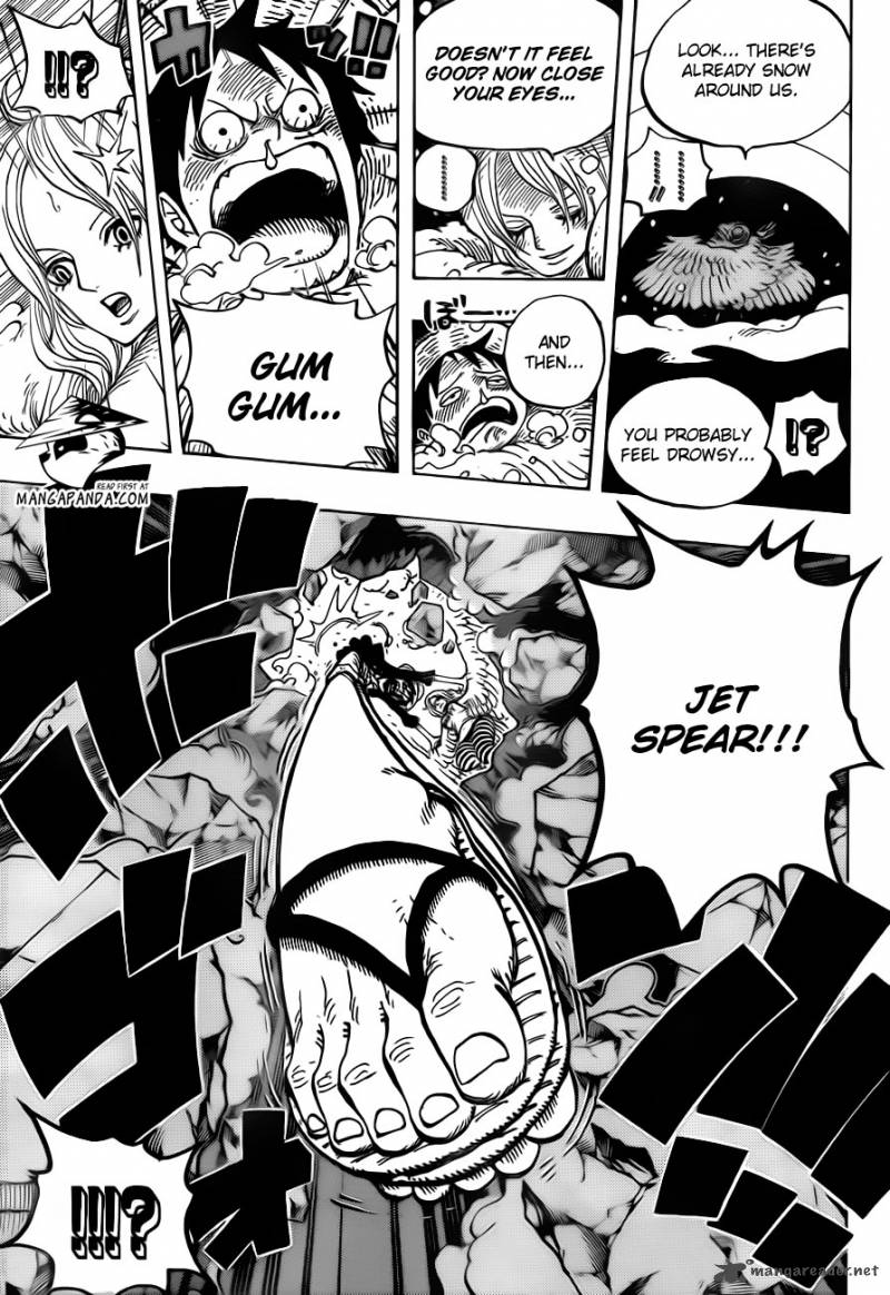 One Piece Chapter 683 page 7
