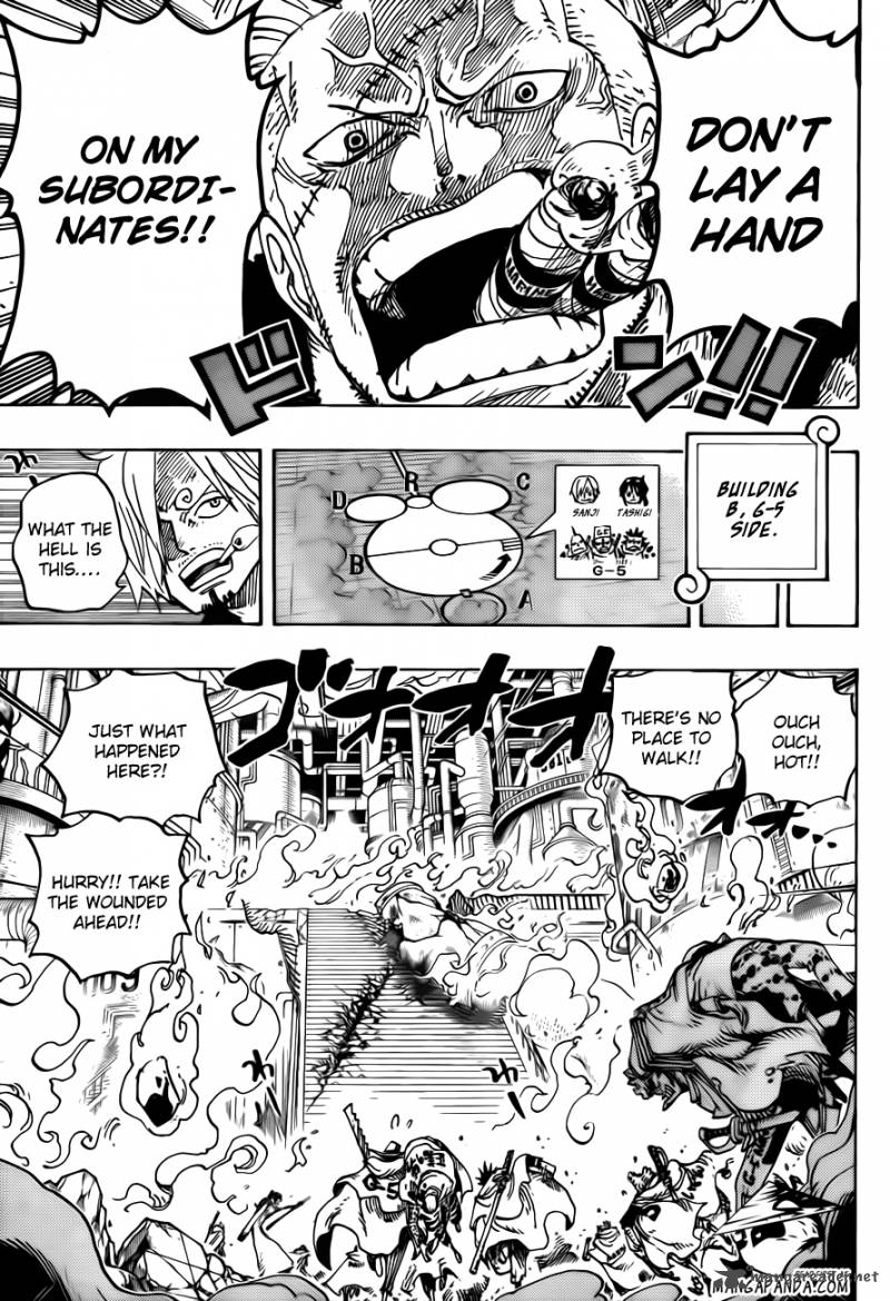 One Piece Chapter 684 page 7