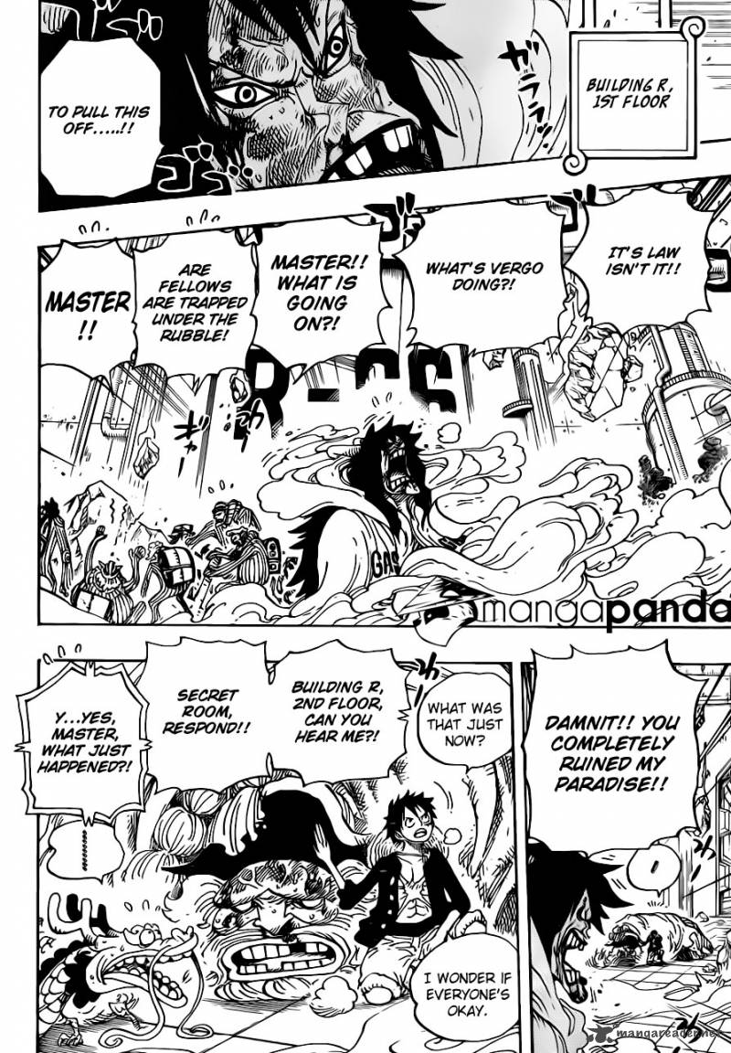 One Piece Chapter 691 page 8