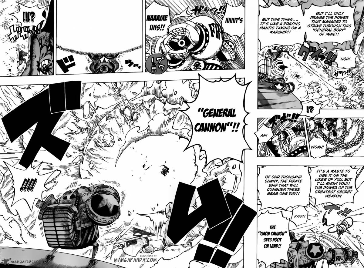 One Piece Chapter 695 page 6