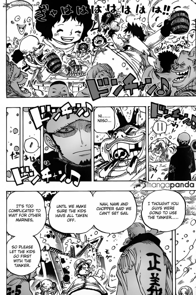 One Piece Chapter 697 page 6