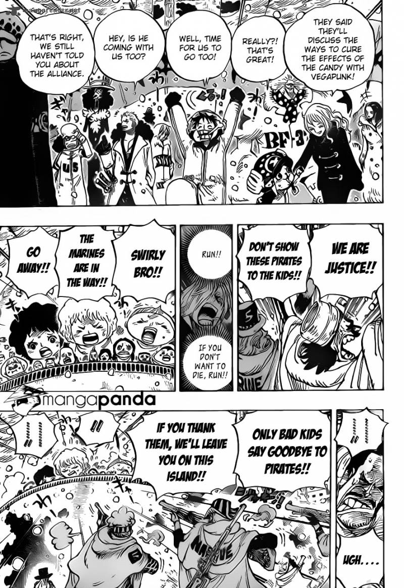 One Piece Chapter 697 page 9
