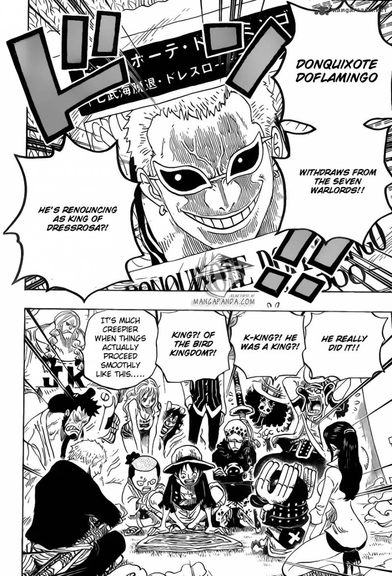 One Piece Chapter 699 page 16