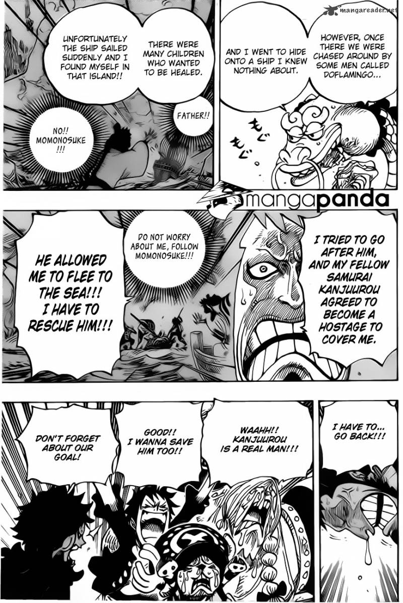 One Piece Chapter 700 page 14