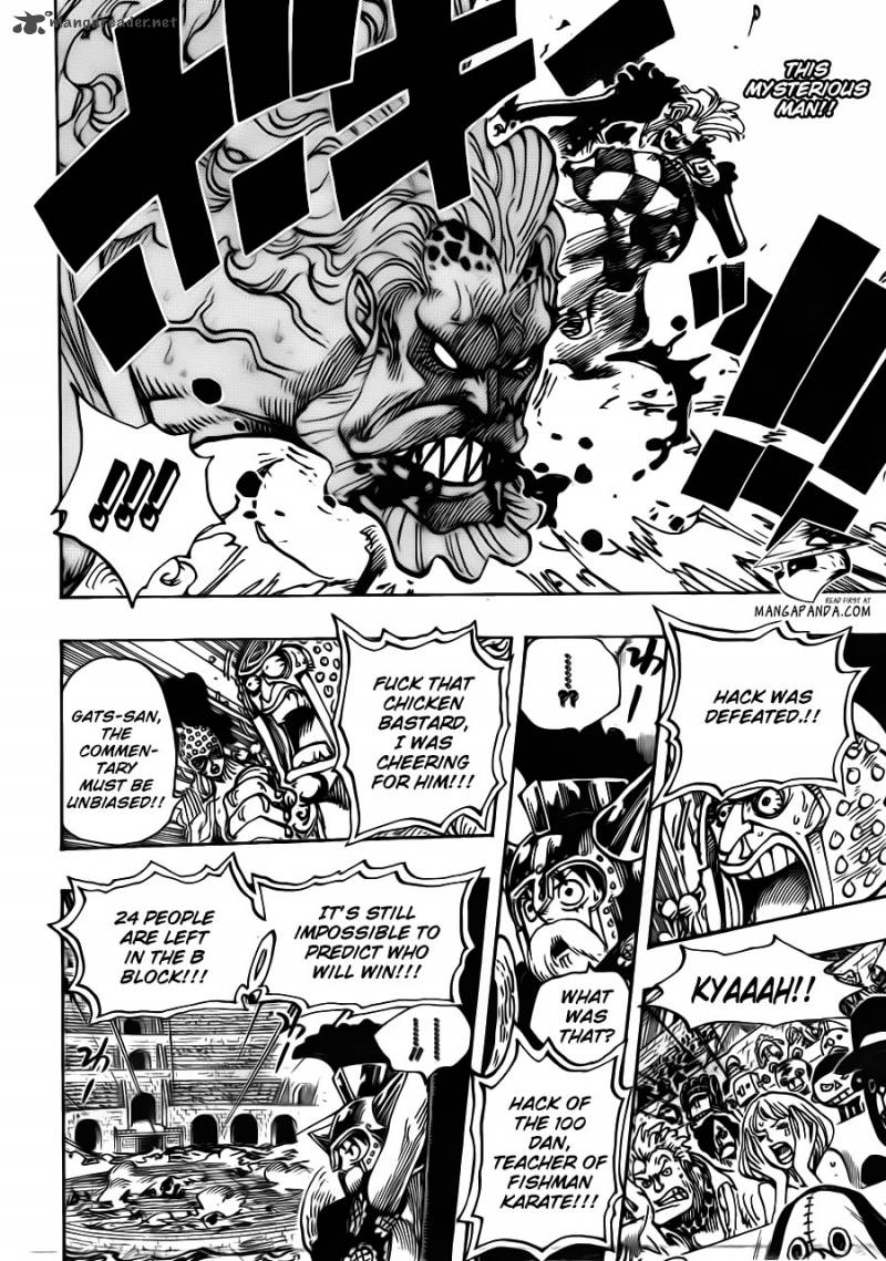One Piece Chapter 709 page 4