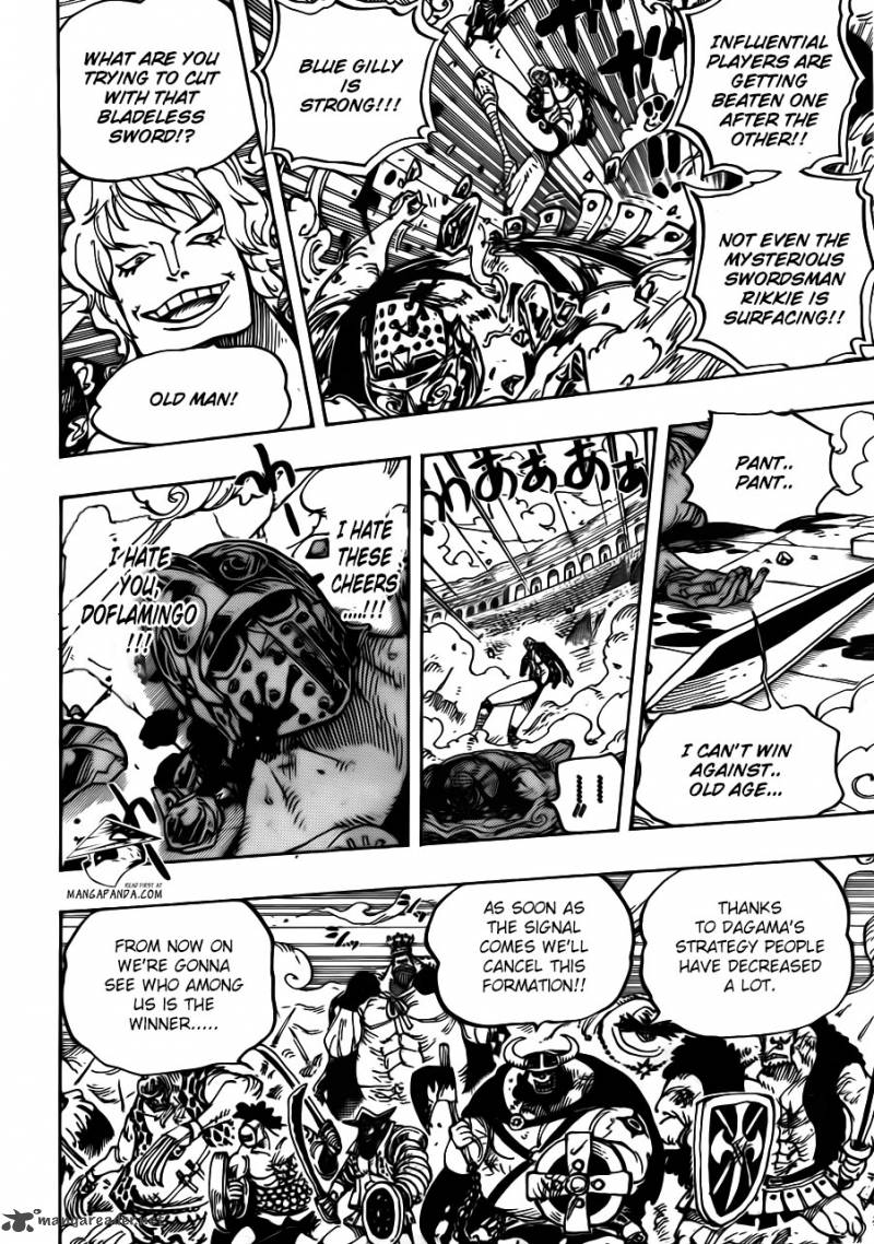 One Piece Chapter 709 page 6