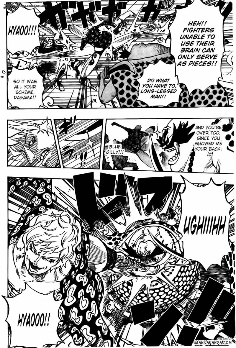 One Piece Chapter 709 page 8