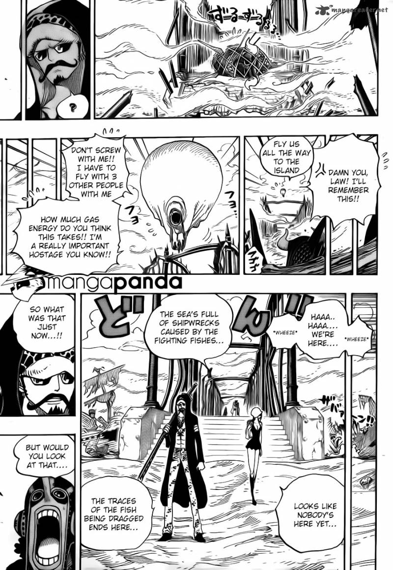 One Piece Chapter 710 page 11