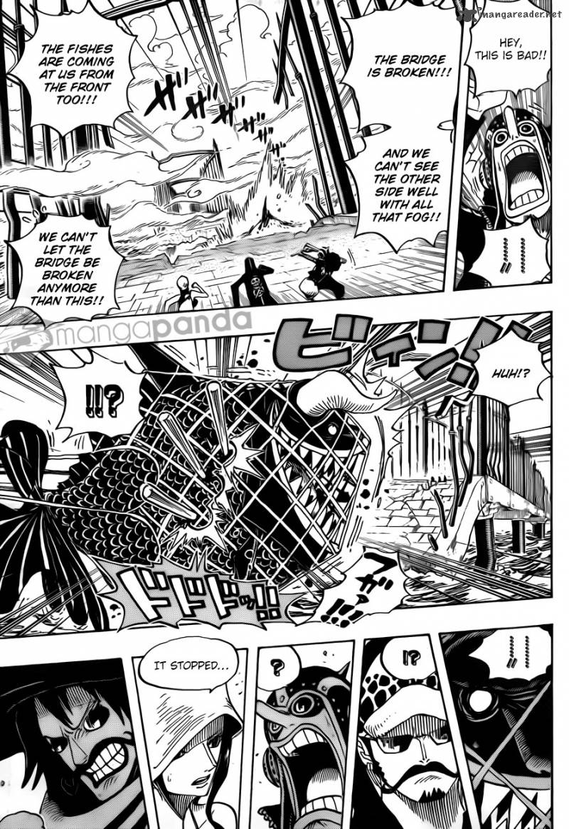 One Piece Chapter 710 page 9