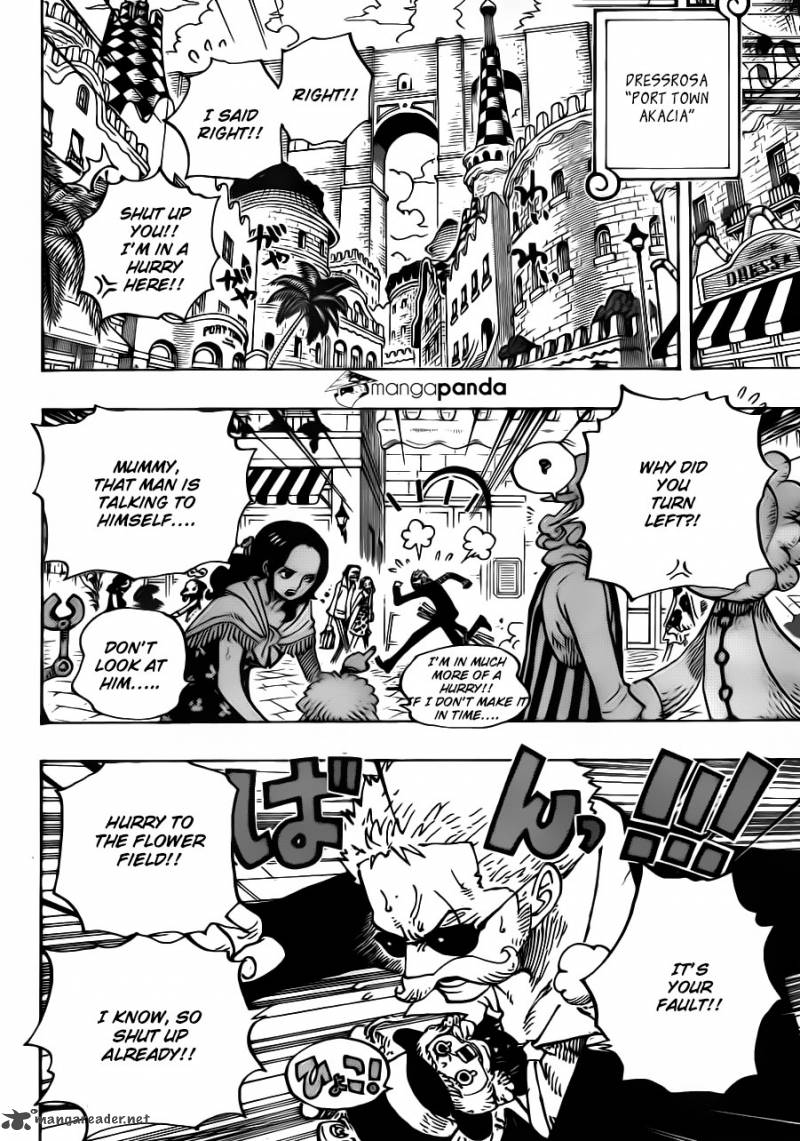 One Piece Chapter 711 page 11