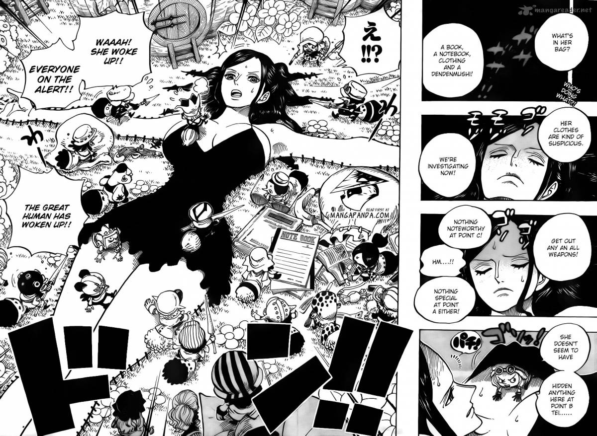 One Piece Chapter 711 page 4