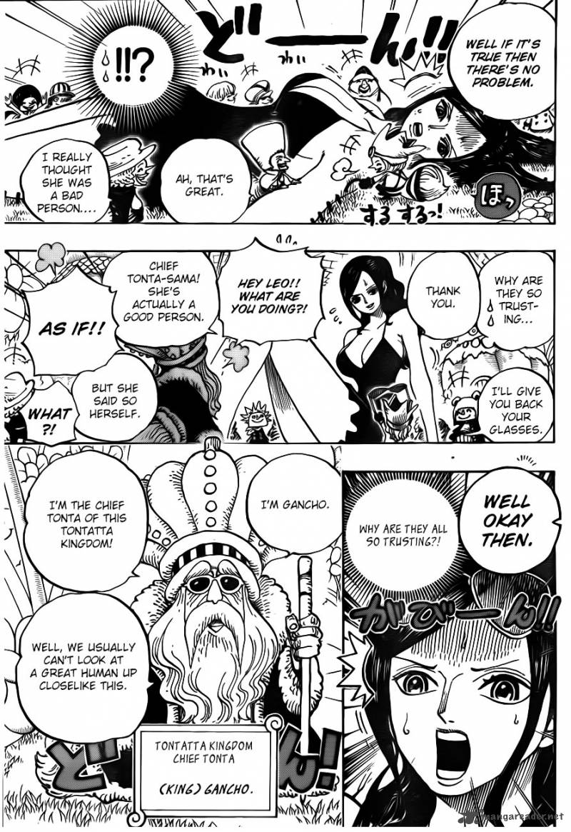 One Piece Chapter 711 page 8