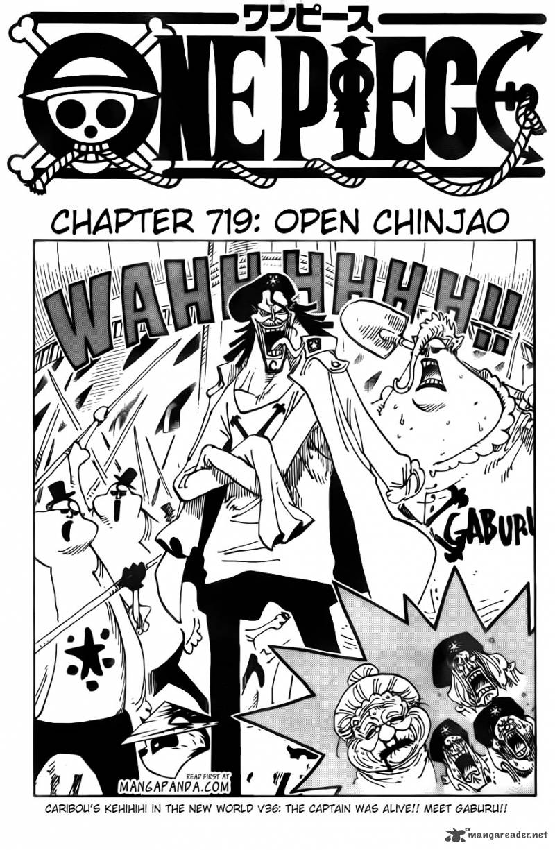 One Piece Chapter 719 page 3