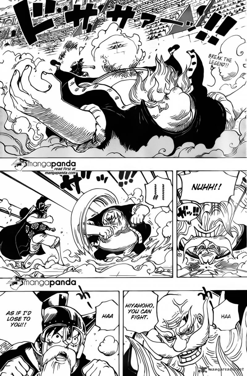 One Piece Chapter 719 page 4
