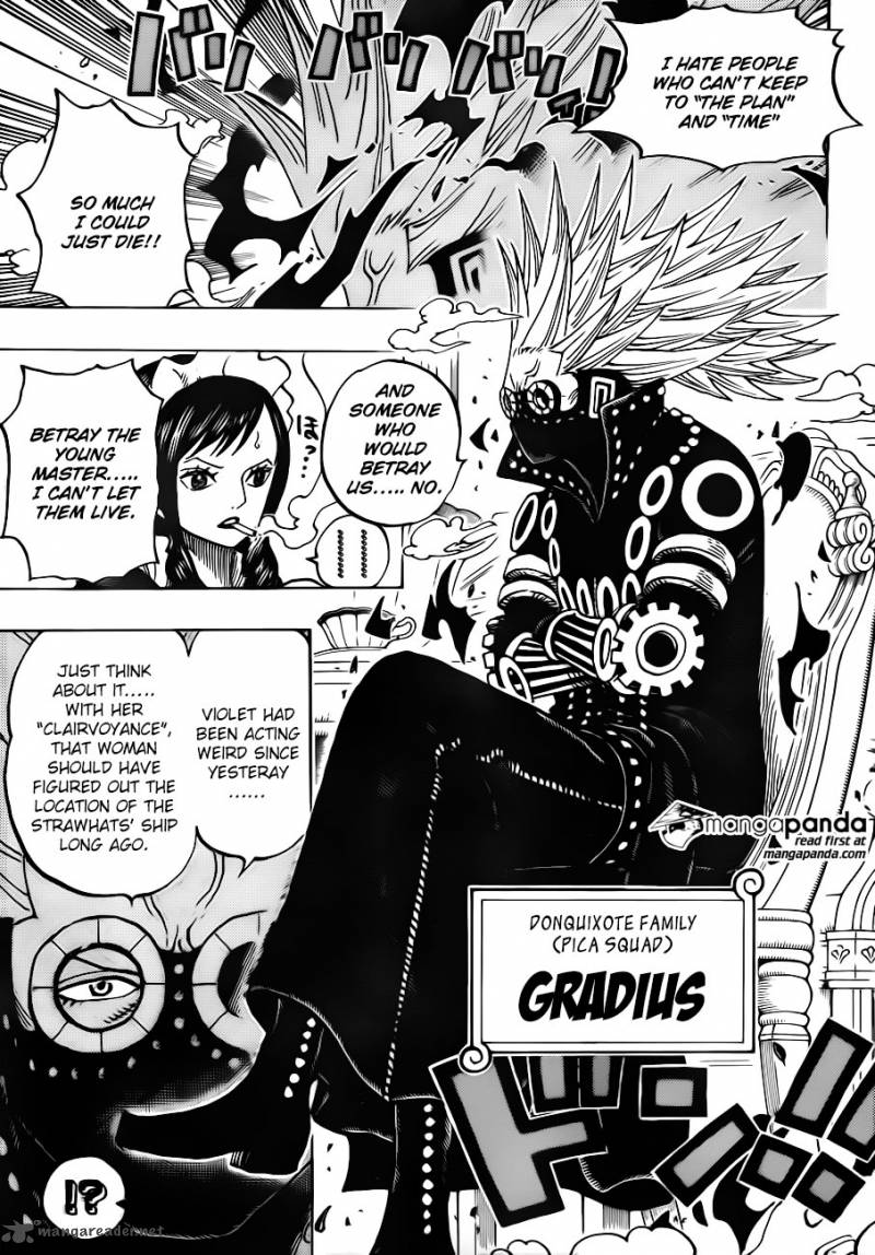 One Piece Chapter 723 page 7