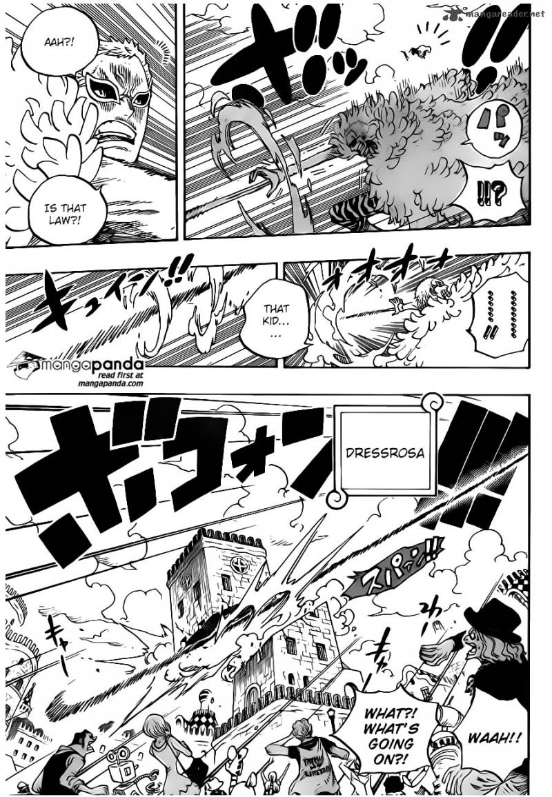 One Piece Chapter 724 page 9