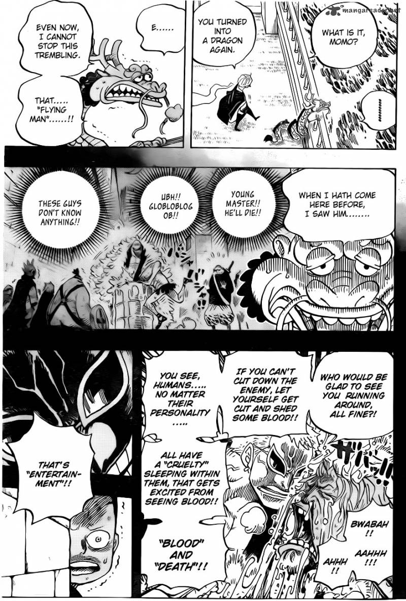 One Piece Chapter 725 page 7