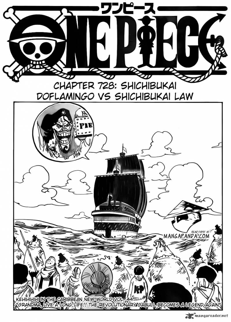 One Piece Chapter 729 page 3