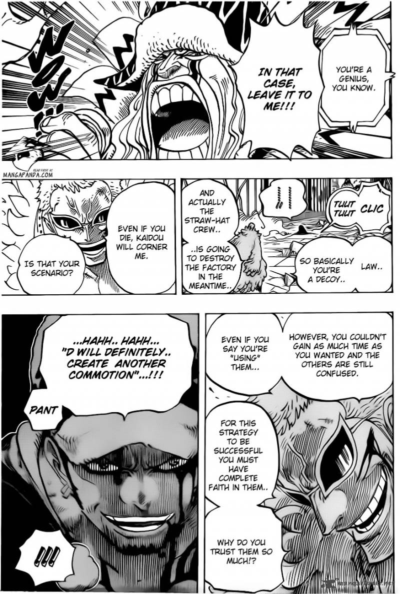 One Piece Chapter 729 page 9