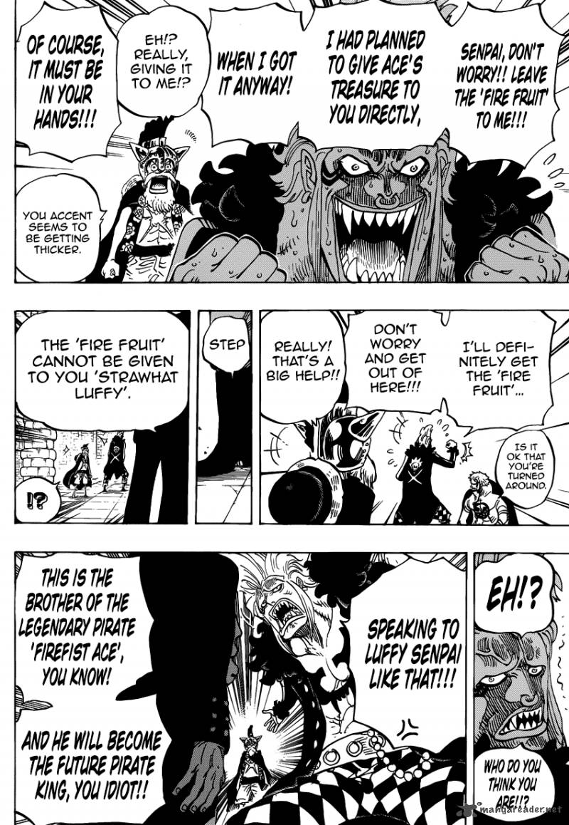 One Piece Chapter 731 page 14