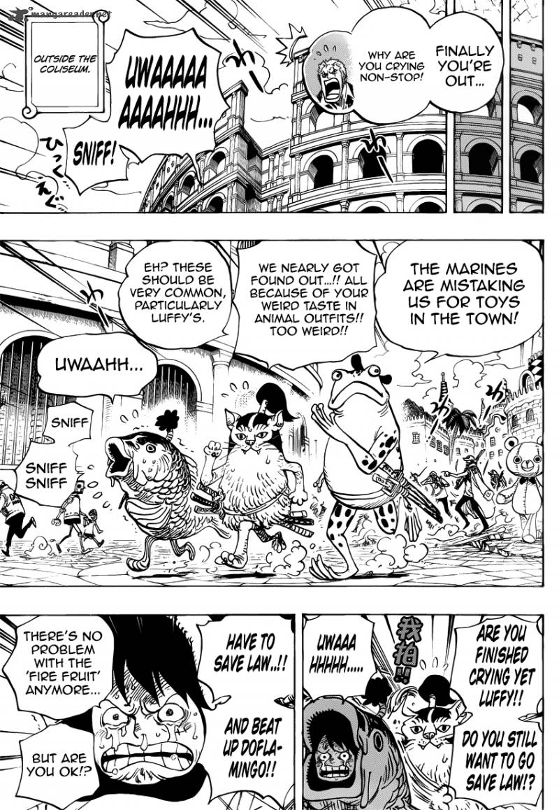 One Piece Chapter 731 page 17