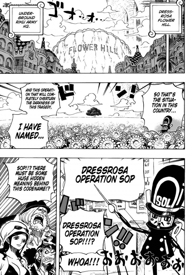 One Piece Chapter 731 page 5