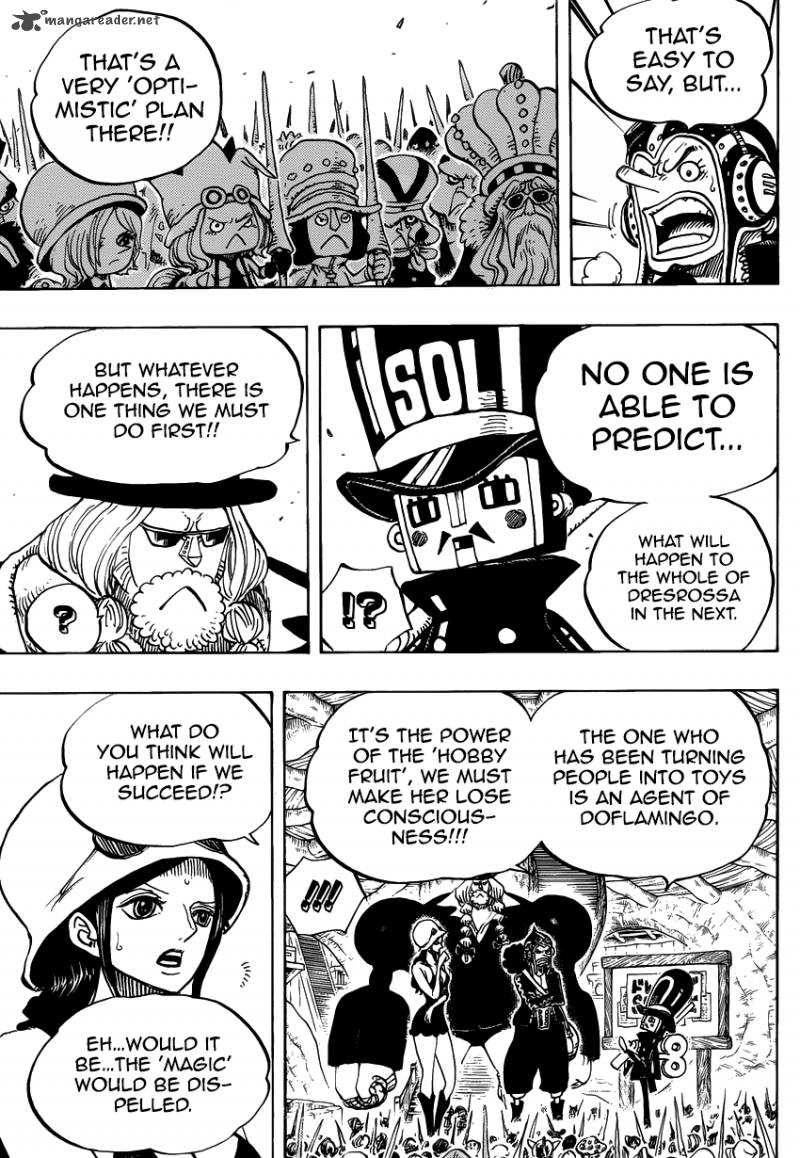 One Piece Chapter 731 page 7