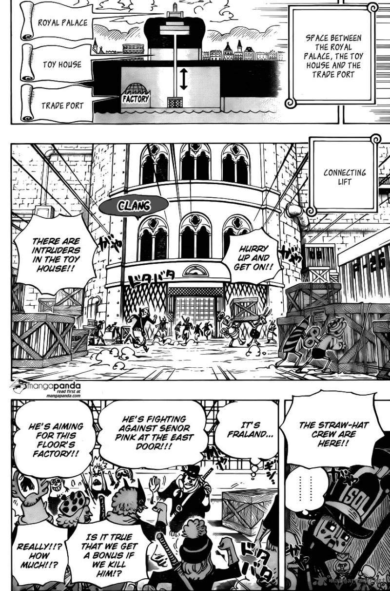 One Piece Chapter 733 page 11