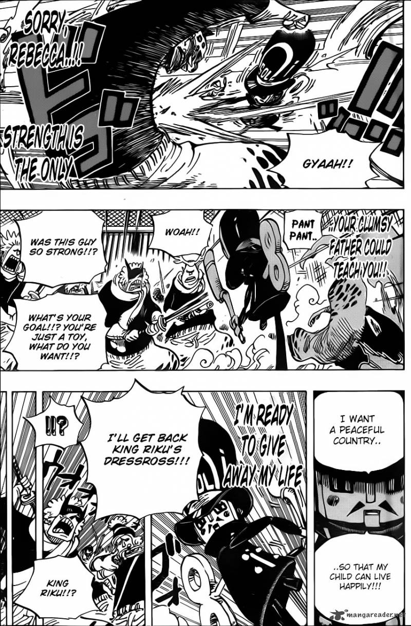 One Piece Chapter 733 page 16