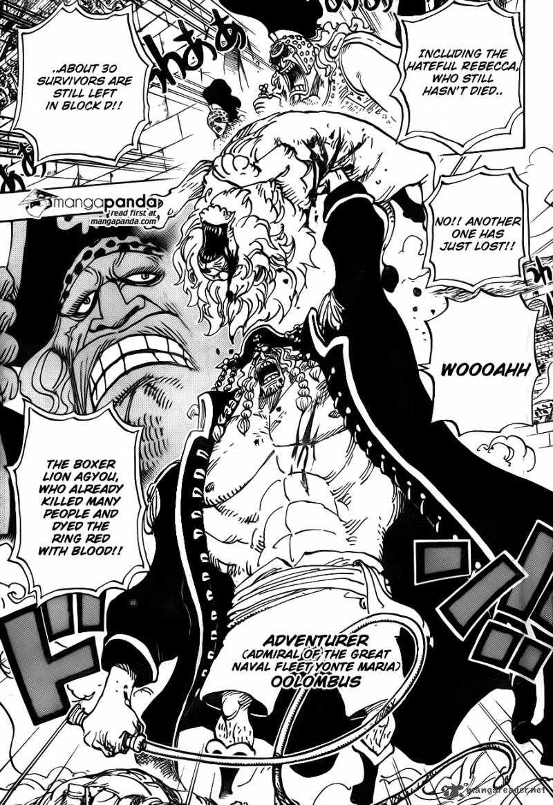 One Piece Chapter 733 page 4