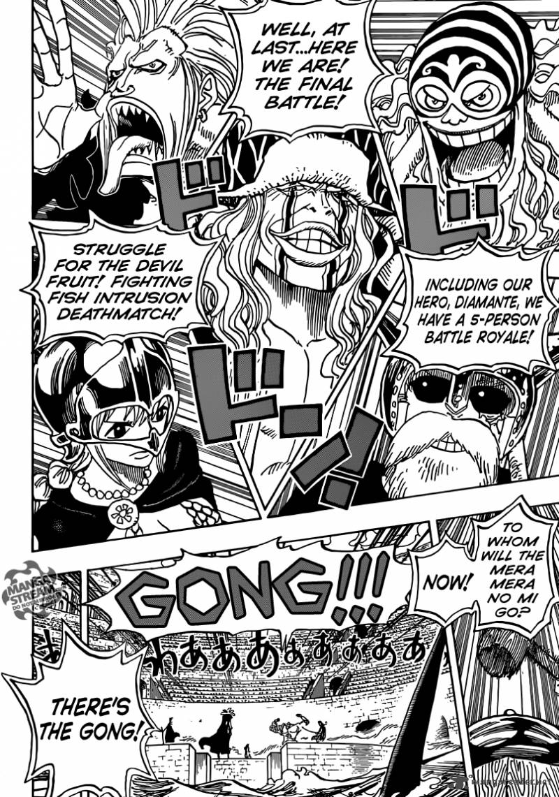 One Piece Chapter 736 page 11