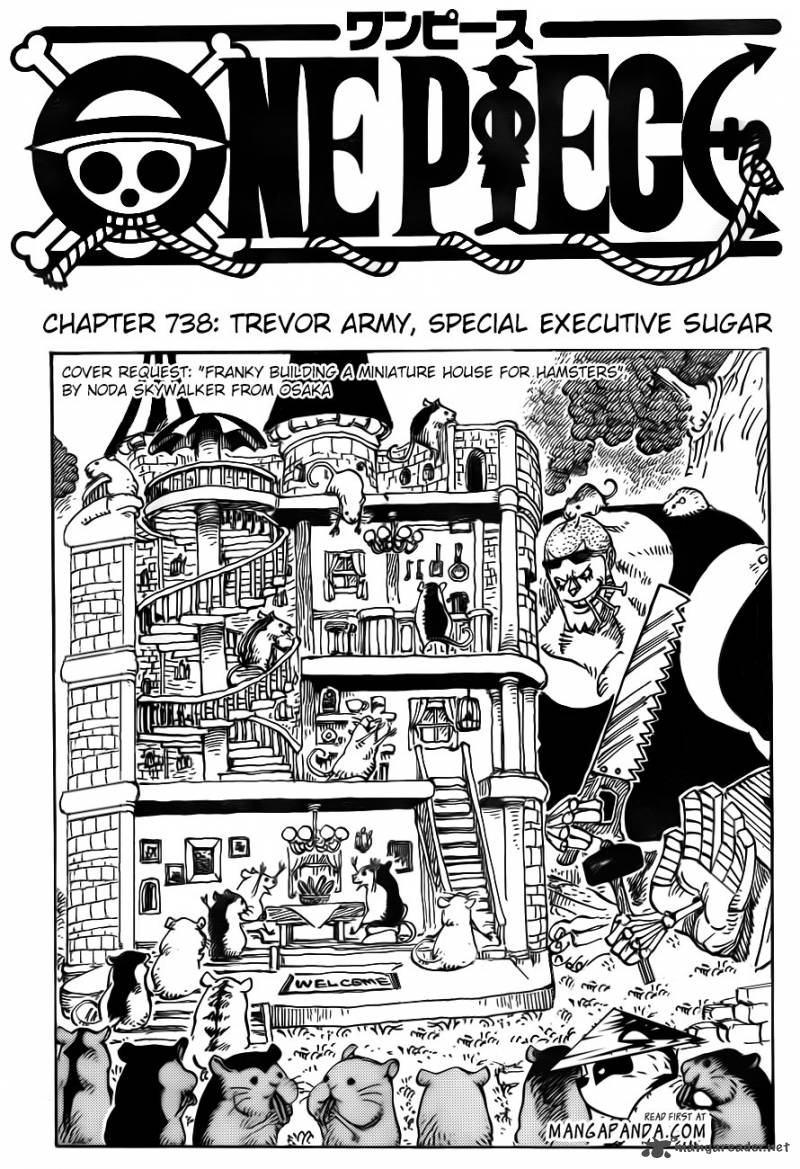 One Piece Chapter 738 page 3